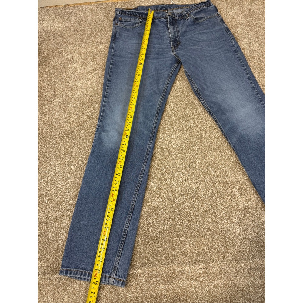 Levi Strauss 511 Slim Fit Jeans Medium Wash Blue‎ Denim W36 L32 36x32 - Picture 3 of 16